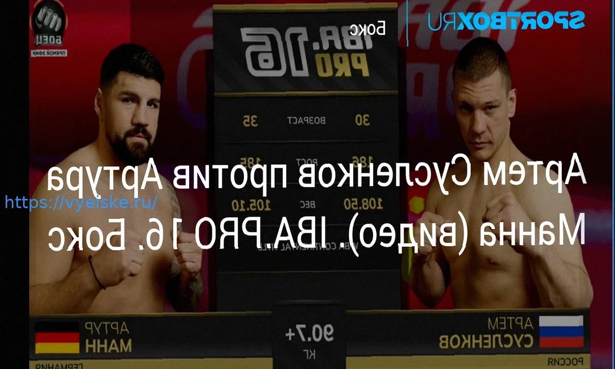 Артем Сусленков против Артура Манна: Боксерский поединок IBA.PRO 16
